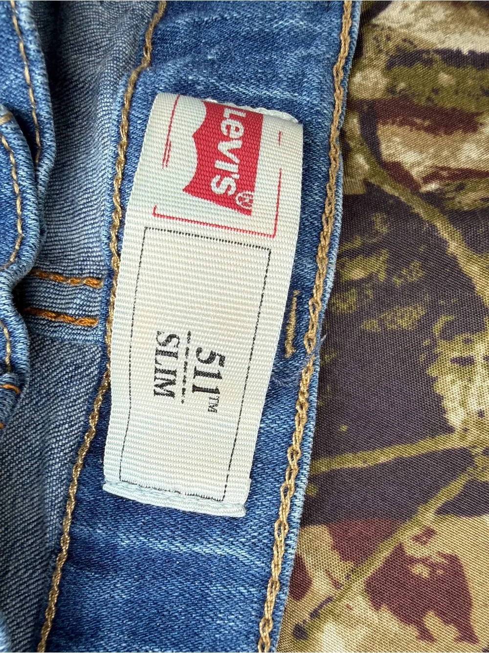Levi’s 511 Slim Jeans Boys Size 12 Reg W26 x L26 Medium Wash Stretch Denim